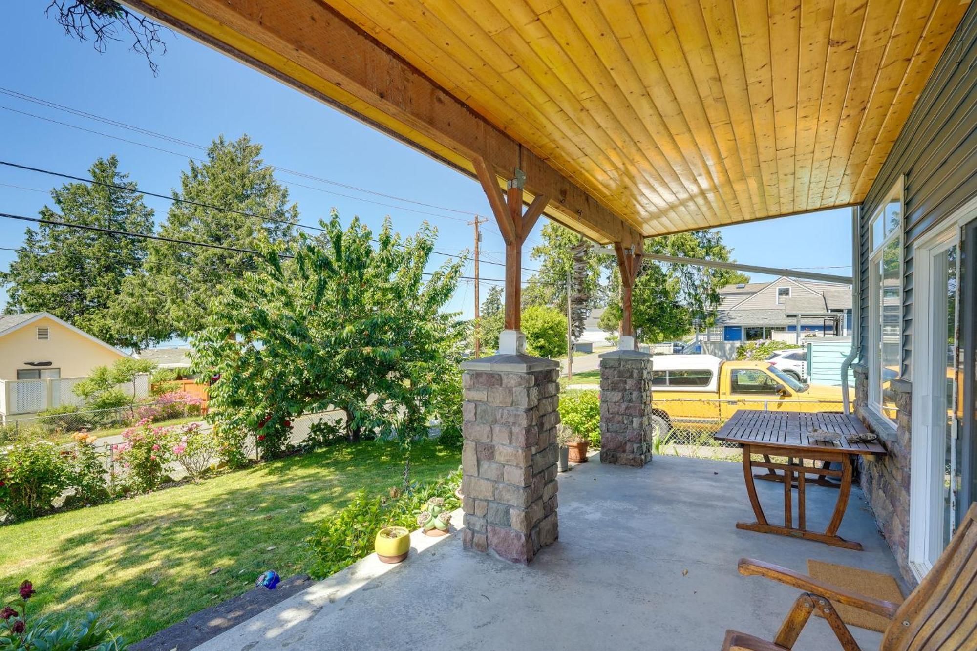 Camano Home With Ocean-View Deck - Walk To Water! Exterior foto